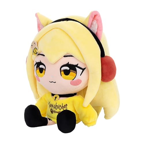 Ungtyb Anime Plush Toy, Soft Cartoon Figur, Cuddly Huggable, Collectible Stuffed Doll Ideal for Home Decor, Birthday Present, or Display, 9.84x6.3 Inches von Ungtyb