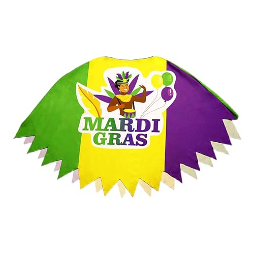 Ungtyb Brazilian Carnival Costume Cloak, Cosplay Cape, Adorable Portable Fashion Costume, Lightweight Colorful Festival, Polyester Cape for Parties, Indoor, Outdoor, Present, 75x120cm Ungtyb Brazilian Carnival Costume Cloak, Cosplay Cape, Adorable Portable Fashion Costume, Lightweight Colorful Festival, Polyester Cape for Parties, Indoor, Outdoor, Present, 75x120cm von Ungtyb