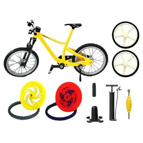 Ungtyb Finger BMX Toy, Finger Cycle Toy, Desk Sports Ornament with Customizable and Modifiable Parts for Both Collectors or Trick Enthusiasts, 4.13x2.17x1.77 Inches Ungtyb Finger BMX Toy, Finger Cycle Toy, Desk Sports Ornament with Customizable and Modifiable Parts for Both Collectors or Trick Enthusiasts, 4.13x2.17x1.77 Inches von Ungtyb