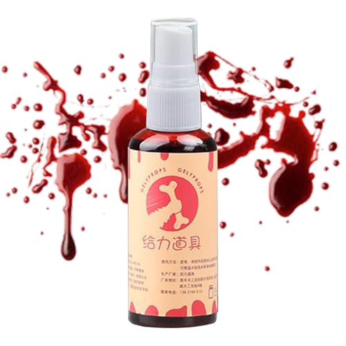 Ungtyb Gefälschtes Blut Für Halloween | Gefälschtes Blut Für Cosplay-Kostüme | Kostümzubehör, Realistische gruselige Props Für Spukhaus-Szenografie Scherzo Ungtyb Gefälschtes Blut Für Halloween | Gefälschtes Blut Für Cosplay-Kostüme | Kostümzubehör, Realistische gruselige Props Für Spukhaus-Szenografie Scherzo von Ungtyb