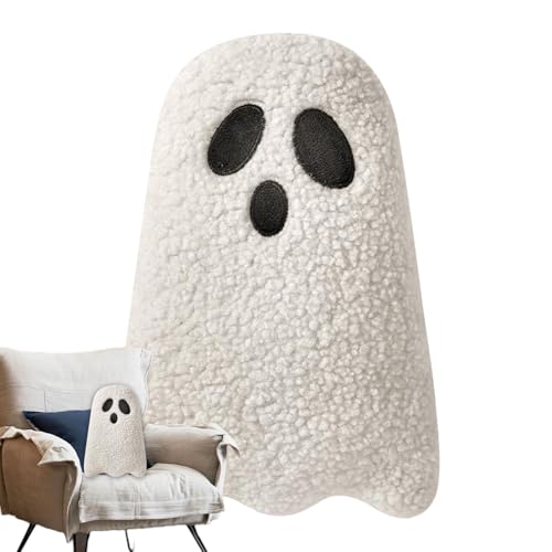 Ungtyb Ghost Pillow, 2 Pieces Halloween Stuffed Plush Pillow, Soft Huggable Doll Decorations, Perfect for Boys Girls, Birthday Party Holiday Bedroom Sofa Bed Decor, 30x20cm White Ungtyb Ghost Pillow, 2 Pieces Halloween Stuffed Plush Pillow, Soft Huggable Doll Decorations, Perfect for Boys Girls, Birthday Party Holiday Bedroom Sofa Bed Decor, 30x20cm White von Ungtyb