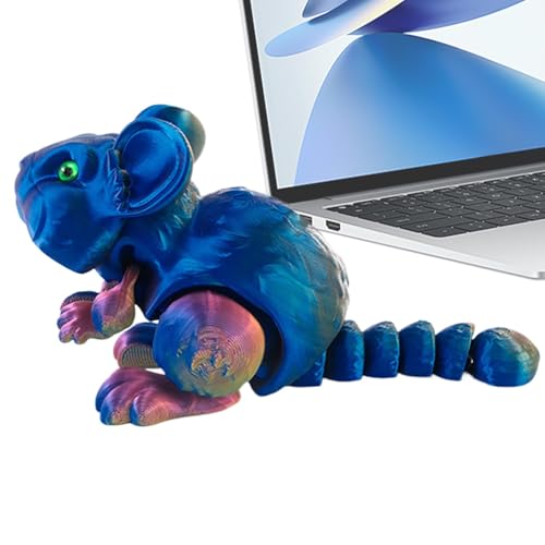 Ungtyb Hamster Display Toy, Articulated Fidget Toy, Hamster Hand Puppet, Animal Fidget Toy, Articulated hamster figurine with a unique 3D printed design, ideal for use as a stress-relieving fidget toy Ungtyb Hamster Display Toy, Articulated Fidget Toy, Hamster Hand Puppet, Animal Fidget Toy, Articulated hamster figurine with a unique 3D printed design, ideal for use as a stress-relieving fidget toy von Ungtyb