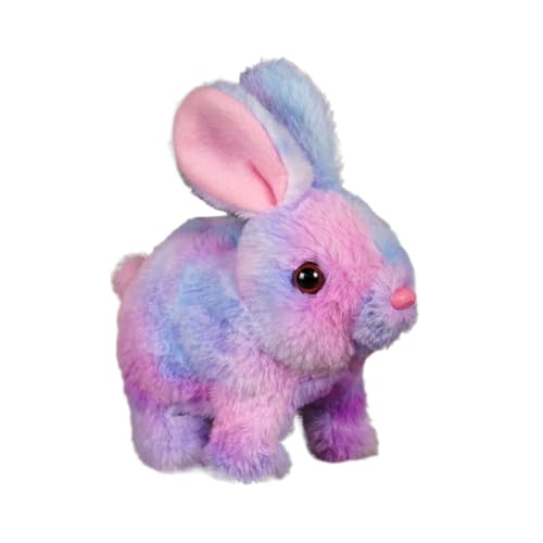 Ungtyb Hopping Bunny Toy, Simulated Rabbit Doll, Jumping Robotic Animal with Twitching Nose and Wiggling Ears, Natural Movements, Kids Birthday and Easter von Ungtyb