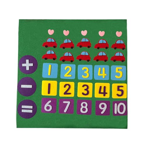 Ungtyb Kids Addition and Subtraction Toy, Educational Numeracy Skills Game, Interactive Counting Learning Board for Children Ages 3 to 6, 11.81x11.81in Ungtyb Kids Addition and Subtraction Toy, Educational Numeracy Skills Game, Interactive Counting Learning Board for Children Ages 3 to 6, 11.81x11.81in von Ungtyb