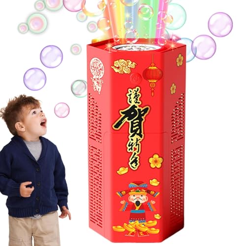 Ungtyb New Year Bubble Blower, Kids Bubble Machine, Exciting Vibrant Fun, Fun Bubbles Maker, Best Automatic Device for Childrens with Colorful Lights and Sound, 4.13x4.13x7.87 in Ungtyb New Year Bubble Blower, Kids Bubble Machine, Exciting Vibrant Fun, Fun Bubbles Maker, Best Automatic Device for Childrens with Colorful Lights and Sound, 4.13x4.13x7.87 in von Ungtyb