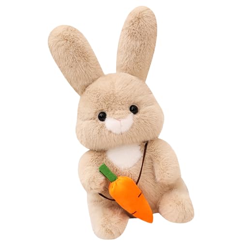 Ungtyb Plüschtier mit Hase, Plüschtier, weich, niedlich, mit Karrot, niedliches Spielzeug für Kinder, Mädchen & Erwachsene, aus ausgewähltem Material mit exquisiter Verarbeitung Ungtyb Plüschtier mit Hase, Plüschtier, weich, niedlich, mit Karrot, niedliches Spielzeug für Kinder, Mädchen & Erwachsene, aus ausgewähltem Material mit exquisiter Verarbeitung von Ungtyb