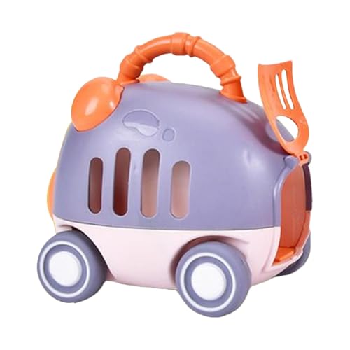 Ungtyb Press and Go Car, Cartoon Animal Inertia Race Vehicle, Cute Sliding Friction Toy, Fine Motor Skills Development for Boys, Girls, Toddler and Young Kids 11x11x9cm 150g Multicolor von Ungtyb
