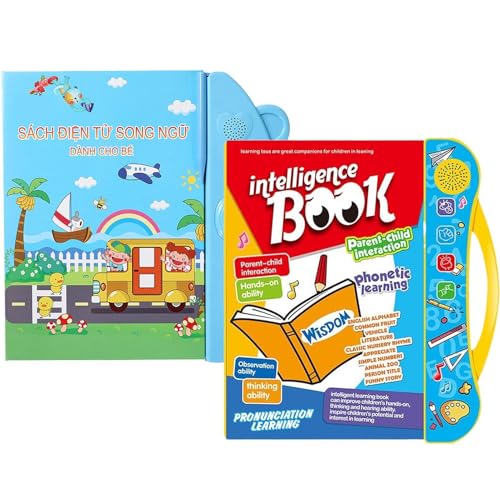 Ungtyb Pronunciation Learning Book, Audio Sound Reading Book, Colorful Illustrations, Parent Child Interaction, Fun Kindergarten Education Boys and Girls, 10.24x9.29x1.02 in Ungtyb Pronunciation Learning Book, Audio Sound Reading Book, Colorful Illustrations, Parent Child Interaction, Fun Kindergarten Education Boys and Girls, 10.24x9.29x1.02 in von Ungtyb