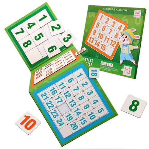 Ungtyb Sliding Puzzle, Three-in-1 Magnetic Brain Teaser, Puzzle Game, Christmas Party Toy, Educational Learning Tool for Boys and Girls, Fun Party Favor, 7 * 7 * 0.5in Ungtyb Sliding Puzzle, Three-in-1 Magnetic Brain Teaser, Puzzle Game, Christmas Party Toy, Educational Learning Tool for Boys and Girls, Fun Party Favor, 7 * 7 * 0.5in von Ungtyb
