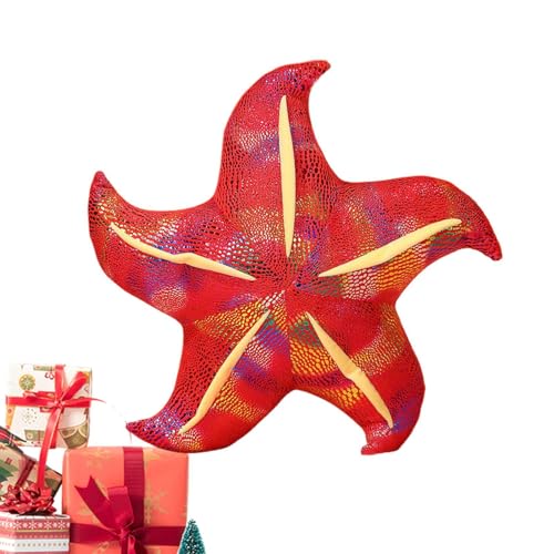 Ungtyb Starfish Plush Toy, Decorative Starfish Stuffed Pillow, Comfortable Starfish Plush Toy, Starfishes Stuffed Starfishes Toy 20x20cm for Kids, Present, Indoor, Blue, Red, Purple Color Ungtyb Starfish Plush Toy, Decorative Starfish Stuffed Pillow, Comfortable Starfish Plush Toy, Starfishes Stuffed Starfishes Toy 20x20cm for Kids, Present, Indoor, Blue, Red, Purple Color von Ungtyb