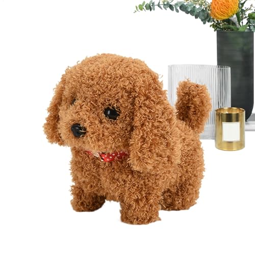 Ungtyb Walking Animal Toy, Cartoon Rabbit Dog, Plush Interactive Toy, Robot Animal Figure with Realistic Walk and Barking Features for Toddler and Young Children, 1 Piece von Ungtyb