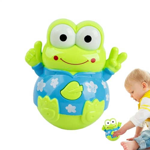 Ungtyb Wobble Toy for Kids, Wobbling Balancing Toy, Funny Interactive Frog Figure Cute Cultivate Vision and Hearing, for Small Hands Allowing Toddler to Grip Push, 5.12x3.54 Inches Ungtyb Wobble Toy for Kids, Wobbling Balancing Toy, Funny Interactive Frog Figure Cute Cultivate Vision and Hearing, for Small Hands Allowing Toddler to Grip Push, 5.12x3.54 Inches von Ungtyb
