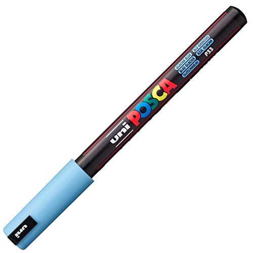 POSCA 181741 - POSCA Marker mit kalibrierter Spitze, gletscherblau POSCA 181741 - POSCA Marker mit kalibrierter Spitze, gletscherblau von Uni-Ball