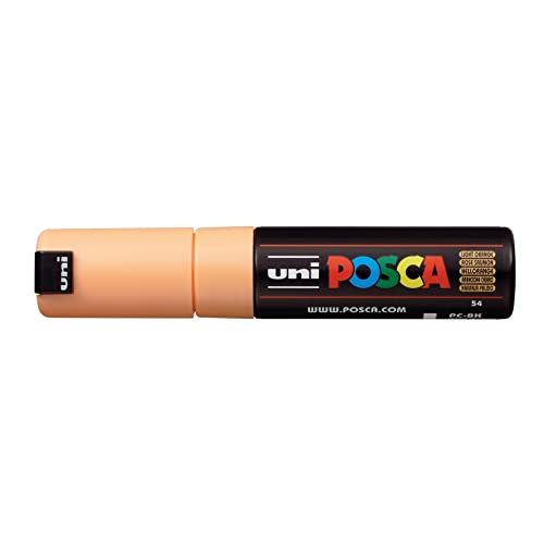 POSCA 182629 - POSCA Marker mit breiter Keilspitze, lachsfarben von Uni-Ball