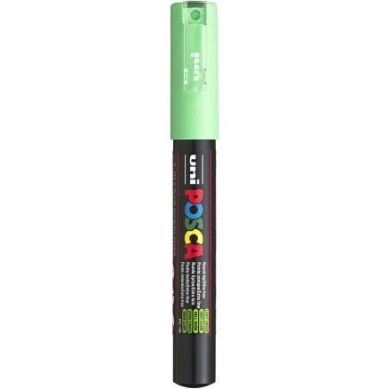 Posca Marker , Nr. PC-1M, Strichstärke 0,7 mm, Hellgrün, 1 Stk Posca Marker , Nr. PC-1M, Strichstärke 0,7 mm, Hellgrün, 1 Stk von Uni-Posca Tusser /Tuscher