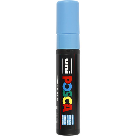 Posca Marker , Nr. PC-17K, Strichstärke 15 mm, extrabreit, Hellblau, 1 Stk von Uni-Posca