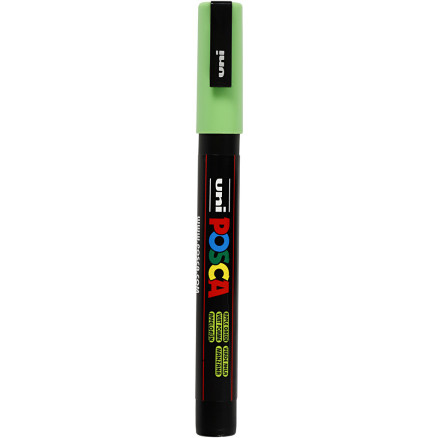 Posca Marker , Nr. PC-3M, Strichstärke 0,9-1,3 mm, fein, Apple Green, 1 Stk von Uni-Posca