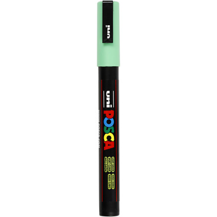 Posca Marker , Nr. PC-3M, Strichstärke 0,9-1,3 mm, fein, Hellgrün, 1 Stk von Uni-Posca