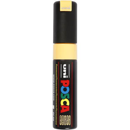 Posca Marker , Nr. PC-8K, Strichstärke 8 mm, breit, Fluo-Hellorange, 1 Stk Posca Marker , Nr. PC-8K, Strichstärke 8 mm, breit, Fluo-Hellorange, 1 Stk von Uni-Posca