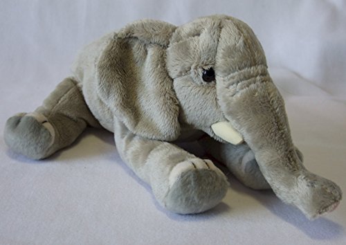 Plüschtier Elefant, liegend 29 cm bezauberndes Kuscheltier gefüllt mit Fasern und Granulat von Uni-Toys