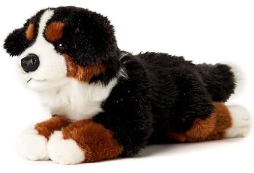 Uni-Toys - Berner Sennenhund, liegend - 38 cm (Länge) - Plüsch-Hund, Haustier - Plüschtier, Kuscheltier von Uni-Toys