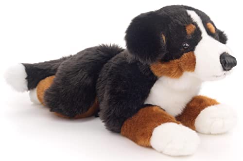 Uni-Toys - Berner Sennenhund, liegend - 46 cm (Länge) - Plüsch-Hund - Plüschtier, Kuscheltier von Uni-Toys