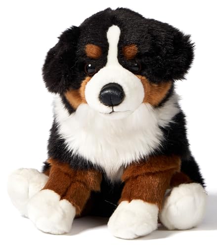 Uni-Toys - Berner Sennenhund, sitzend - 25 cm (Höhe) - Plüsch-Hund, Haustier - Plüschtier, Kuscheltier von Uni-Toys