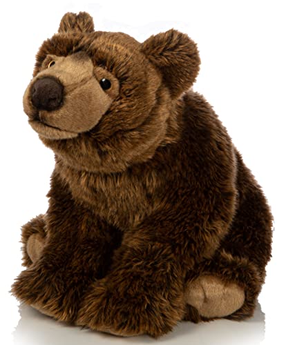 Uni-Toys - Braunbär groß, sitzend - 43 cm (Länge) - Plüsch-Bär - Plüschtier, Kuscheltier von Uni-Toys