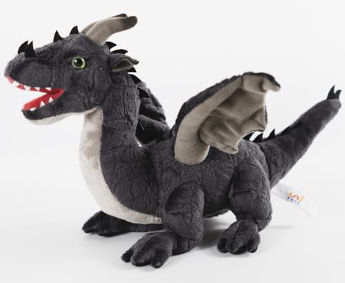 Uni-Toys - Drache grau - 34 cm (Länge) - Plüschtier, Kuscheltier von Uni-Toys