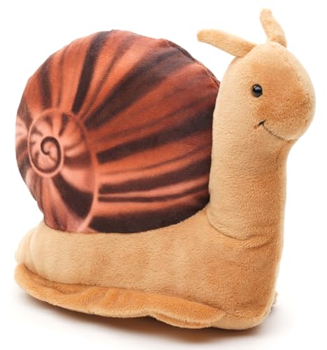 Uni-Toys - Eco-Line - Große Achatschnecke - 100% recyceltes Material - 22 cm (Länge) - Plüsch-Schnecke - Plüschtier, Kuscheltier von Uni-Toys