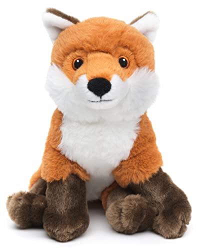 Uni-Toys - Eco-Line - Rotfuchs, sitzend - 100% recyceltes Material - 20 cm (Höhe) - Plüsch-Fuchs - Plüschtier, Kuscheltier von Uni-Toys