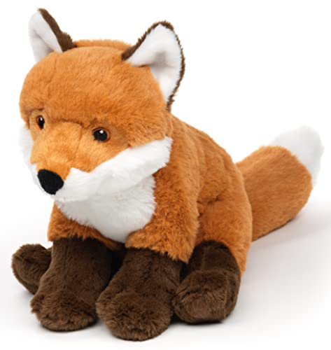 Uni-Toys - Eco-Line - Rotfuchs, sitzend - 100% recyceltes Material - 25 cm (Höhe) - Plüsch-Fuchs - Plüschtier, Kuscheltier von Uni-Toys