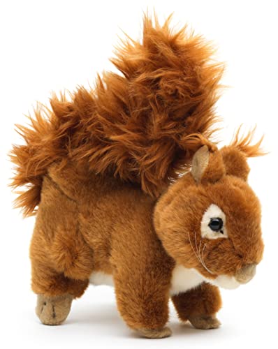 Uni-Toys - Eichhörnchen, liegend - 18 cm (Länge) - Plüsch-Hörnchen - Plüschtier, Kuscheltier von Uni-Toys