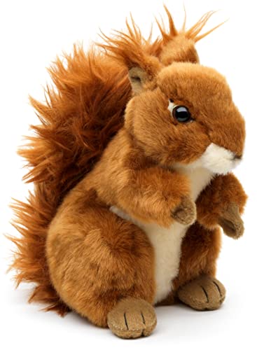 Uni-Toys - Eichhörnchen, stehend - 17 cm (Höhe) - Plüsch-Hörnchen - Plüschtier, Kuscheltier von Uni-Toys