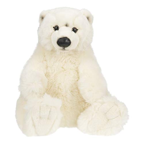 Uni-Toys - Eisbär, sitzend - 33 cm (Höhe) - Plüsch-Bär, Polarbär - Plüschtier, Kuscheltier von Uni-Toys