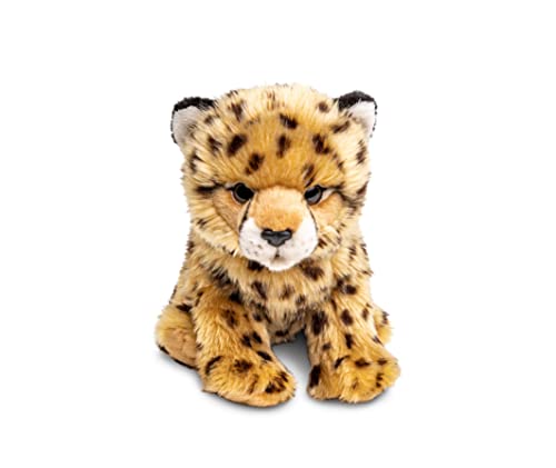 Uni-Toys - Gepard Junges, sitzend - 22 cm (Höhe) - Plüsch-Wildtier - Plüschtier, Kuscheltier von Uni-Toys