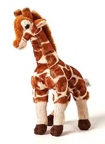 Uni-Toys - Giraffe, stehend - 27 cm (Höhe) - Plüsch-Giraffe - Plüschtier, Kuscheltier von Uni-Toys