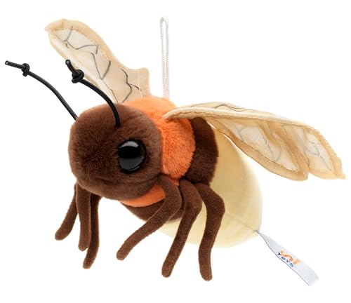 Uni-Toys - Glühwürmchen (ohne Licht) - 17 cm (Länge) - Leuchkäfer aus Plüsch, Insekt - Plüschtier, Kuscheltier von Uni-Toys