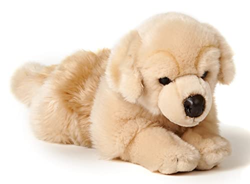 Uni-Toys - Golden Retriever, liegend - 39 cm (Länge) - Plüsch-Hund, Haustier - Plüschtier, Kuscheltier von Uni-Toys