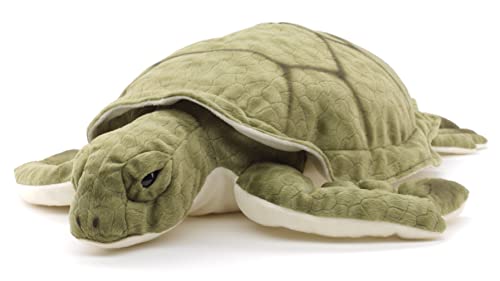 Uni-Toys - Grüne Meeresschildkröte - 55 cm (Länge) - Plüsch-Schildkröte - Plüschtier, Kuscheltier von Uni-Toys