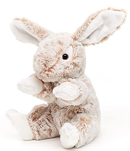 Uni-Toys - Hase mit Schlappohren, groß - Hellbraun-meliert - superweich - 22 cm (Höhe) - Plüsch-Kaninchen - Plüschtier, Kuscheltier von Uni-Toys
