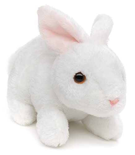 Uni-Toys - Hase Plushie (weiß) - 15 cm (Länge) - Plüsch-Kaninchen - Plüschtier, Kuscheltier von Uni-Toys