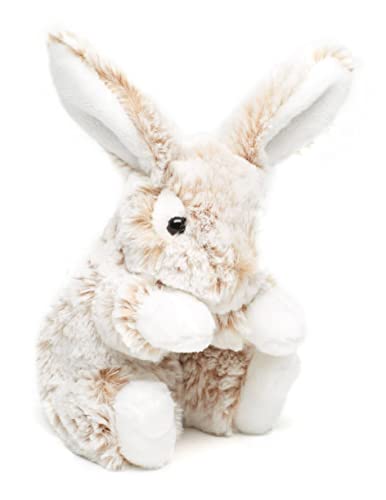 Uni-Toys - Hase mit Schlappohren, klein - Hellbraun-meliert - superweich - 15 cm (Höhe) - Plüsch-Kaninchen - Plüschtier, Kuscheltier von Uni-Toys