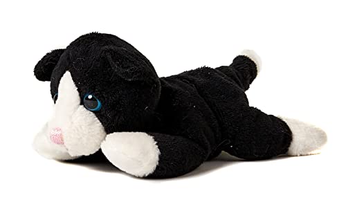 Uni-Toys - Kätzchen Plushie (schwarz) - 15 cm (Länge) - Plüsch-Katze - Plüschtier, Kuscheltier von Uni-Toys