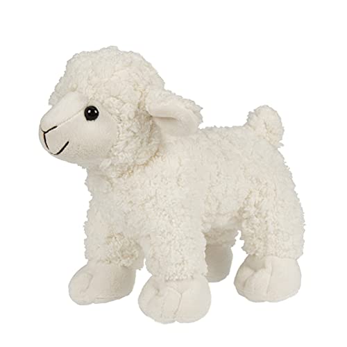 Uni-Toys - Lamm weiß - 19 cm (Länge) - Plüsch-Schaf - Plüschtier, Kuscheltier von Uni-Toys