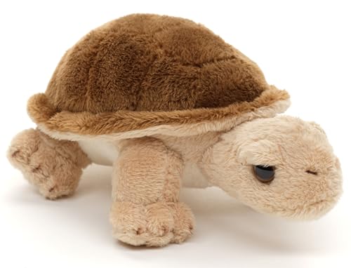 Uni-Toys - Landschildkröte Plushie- 14 cm (Länge) - Plüsch-Schildkröte - Plüschtier, Kuscheltier von Uni-Toys
