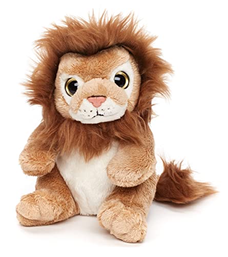 Uni-Toys - Löwe Plushie- 17 cm (Höhe) - Plüsch-Wildtier - Plüschtier, Kuscheltier von Uni-Toys