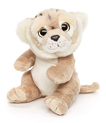 Uni-Toys - Löwin Plushie - 17 cm (Höhe) - Plüsch-Wildtier, Löwe - Plüschtier, Kuscheltier von Uni-Toys