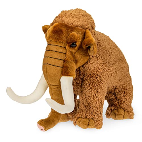 Uni-Toys - Mammut, groß - 29 cm (Höhe) - Plüsch-Elefant, prähistorisches Wildtier - Plüschtier, Kuscheltier von Uni-Toys