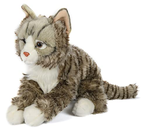 Uni-Toys - Norwegische Waldkatze - 46 cm (Länge) - Plüsch-Katze - Plüschtier, Kuscheltier von Uni-Toys